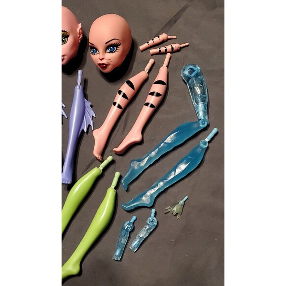 MATTEL MONSTER HIGH Create a Monster CAM Doll Parts Lot - Picture 3 of 4
